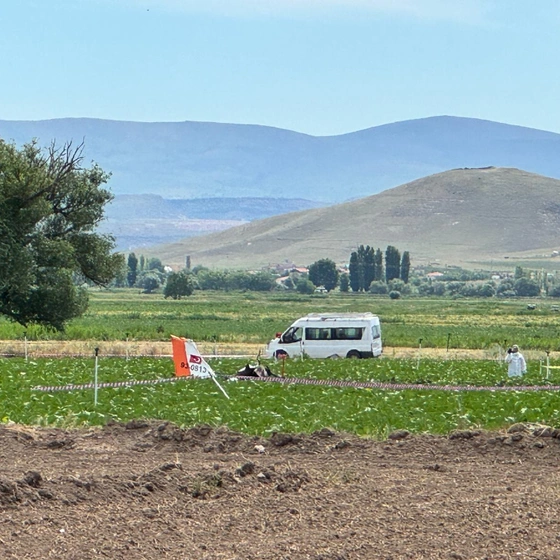 Kayseri'de eğitim uçağı düştü: İki pilot şehit oldu